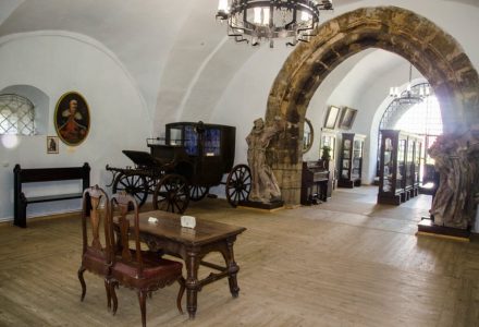 Одяг з далекого минулого в Острозькому замку